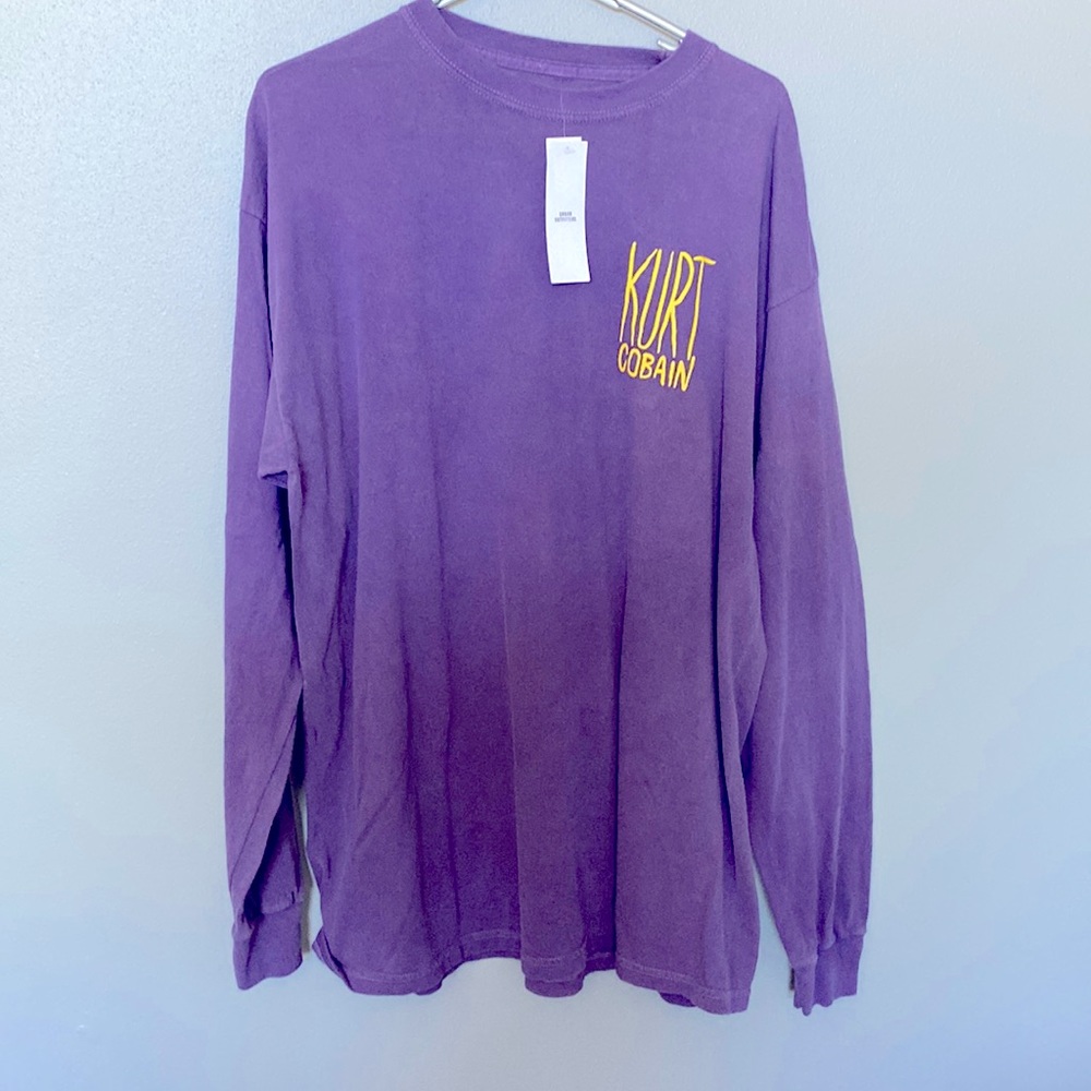 Urban outfitters oversized Kurt Cobain long sleeve
